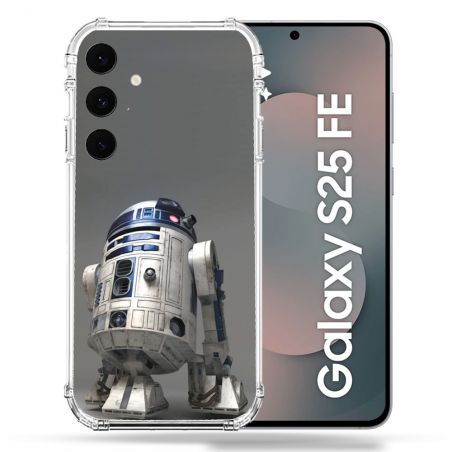 Coque Renforcée Pour Samsung Galaxy S25 FE Star Wars - R2D2