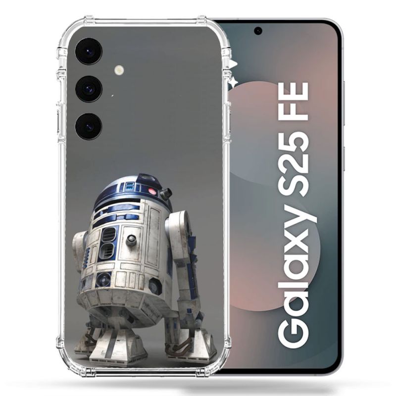 Coque Renforcée Pour Samsung Galaxy S25 FE Star Wars - R2D2
