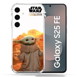 Coque Renforcée Pour Samsung Galaxy S25 FE Star Wars - Yoda bebe soleil