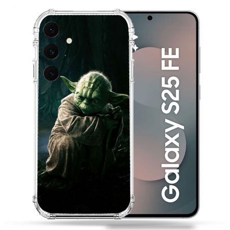 Coque Renforcée Pour Samsung Galaxy S25 FE Star Wars - Yoda sombre