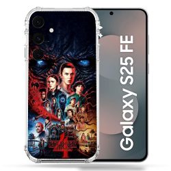 Coque Renforcée Pour Samsung Galaxy S25 FE Stranger Things Affiche 4