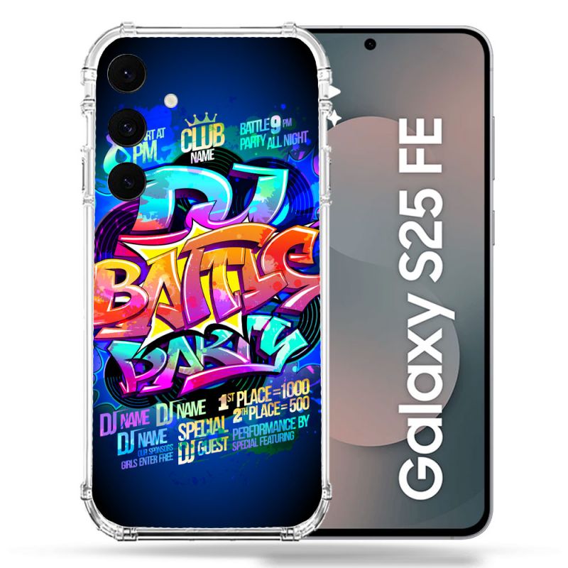 Coque Renforcée Pour Samsung Galaxy S25 FE Street Art Rap