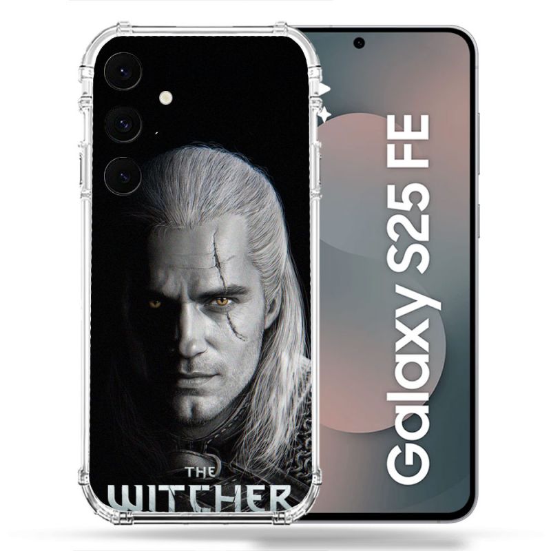 Coque Renforcée Pour Samsung Galaxy S25 FE The Witcher Noir