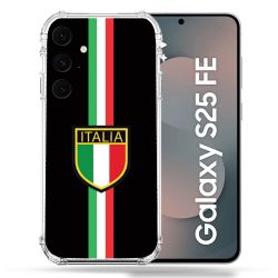 Coque Renforcée Pour Samsung Galaxy S25 FE Voyage Italie 3 Noir