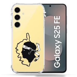 Coque Renforcée Transparente Pour Samsung Galaxy S25 FE Corse