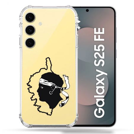 Coque Renforcée Transparente Pour Samsung Galaxy S25 FE Corse