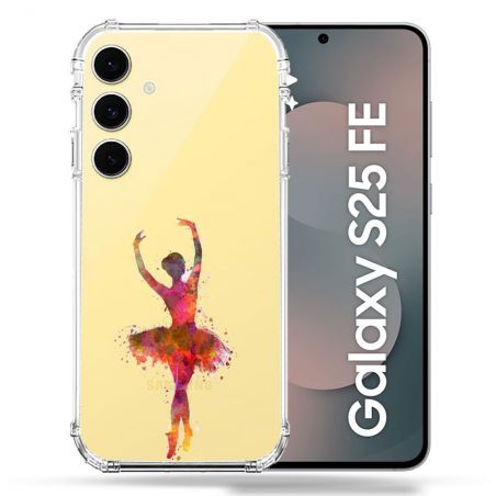 Coque Renforcée Transparente Pour Samsung Galaxy S25 FE Danseuse etoile