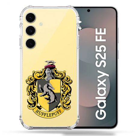 Coque Renforcée Transparente Pour Samsung Galaxy S25 FE Harry Potter Hufflepuff