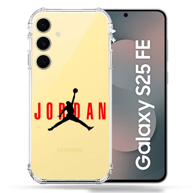 Coque Renforcée Transparente Pour Samsung Galaxy S25 FE Jordan