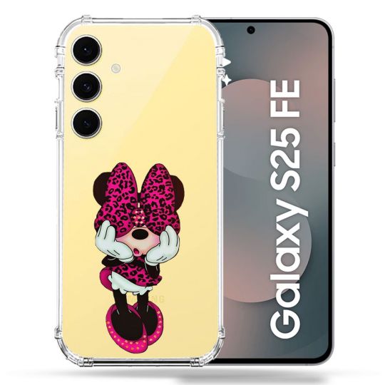 Coque Renforcée Transparente Pour Samsung Galaxy S25 FE Minnie