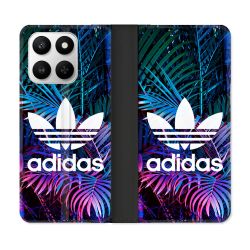 Housse cuir portefeuille Pour Honor 400 smart 5G Adidas Palmier