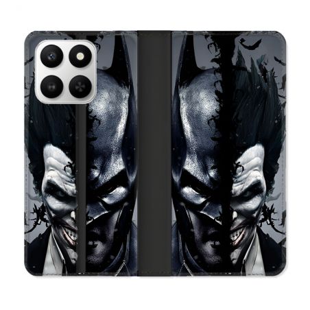 Housse cuir portefeuille Pour Honor 400 smart 5G Batman Joker