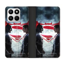 Housse cuir portefeuille Pour Honor 400 smart 5G Batman VS Superman