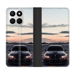 Housse cuir portefeuille Pour Honor 400 smart 5G BMW Serie