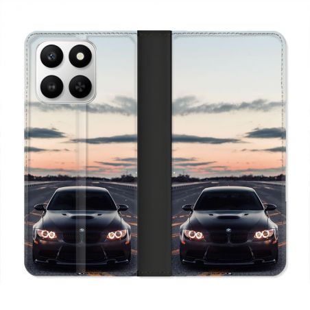 Housse cuir portefeuille Pour Honor 400 smart 5G BMW Serie