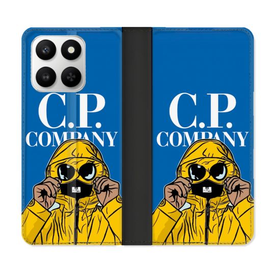 Housse cuir portefeuille Pour Honor 400 smart 5G CP Company