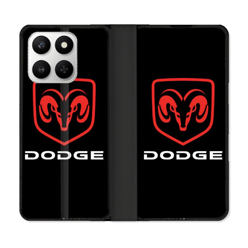 Housse cuir portefeuille Pour Honor 400 smart 5G Dodge