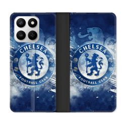 Housse cuir portefeuille Pour Honor 400 smart 5G Foot Chelsea
