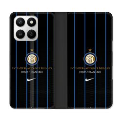 Housse cuir portefeuille Pour Honor 400 smart 5G Foot Inter Milan