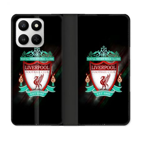 Housse cuir portefeuille Pour Honor 400 smart 5G Foot Liverpool
