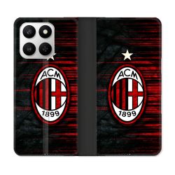 Housse cuir portefeuille Pour Honor 400 smart 5G Foot Milan AC