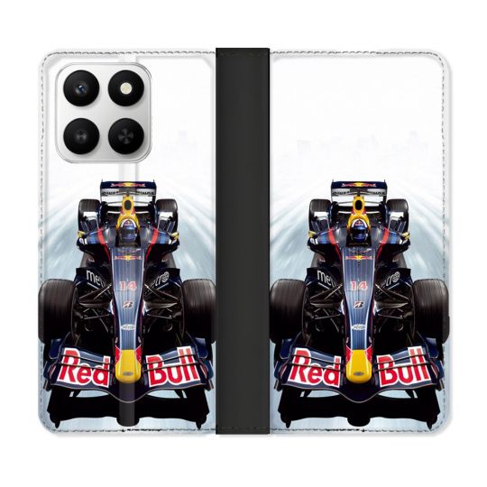 Housse cuir portefeuille Pour Honor 400 smart 5G Formule 1 F1 Red Bull