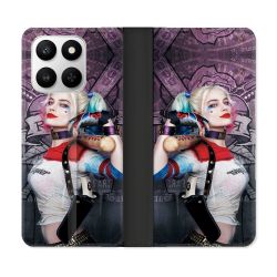 Housse cuir portefeuille Pour Honor 400 smart 5G Harley Quinn Batte