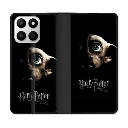 Housse cuir portefeuille Pour Honor 400 smart 5G Harry Potter Hollows Dobby