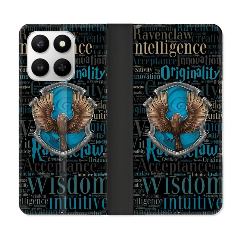 Housse cuir portefeuille Pour Honor 400 smart 5G Harry Potter Serdaigle