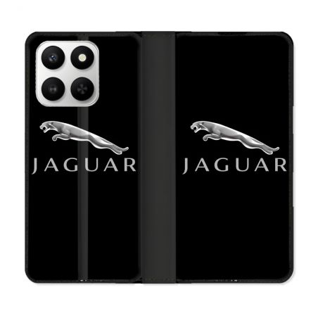 Housse cuir portefeuille Pour Honor 400 smart 5G Jaguar