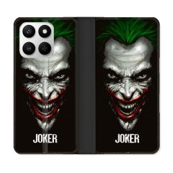 Housse cuir portefeuille Pour Honor 400 smart 5G Joker Noir
