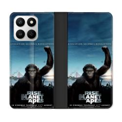 Housse cuir portefeuille Pour Honor 400 smart 5G La Planete Des Singes