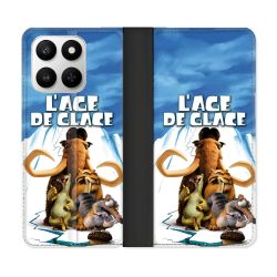 Housse cuir portefeuille Pour Honor 400 smart 5G L'âge de Glace Affiche