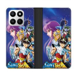 Housse cuir portefeuille Pour Honor 400 smart 5G Les Chevaliers Du Zodiaque