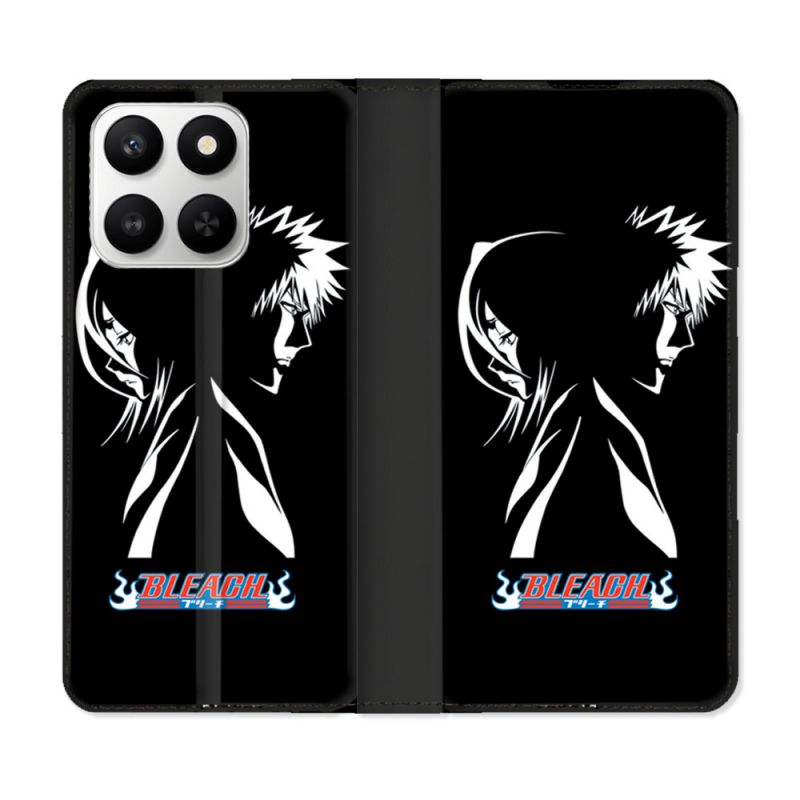 Housse cuir portefeuille Pour Honor 400 smart 5G Manga Bleach Duo