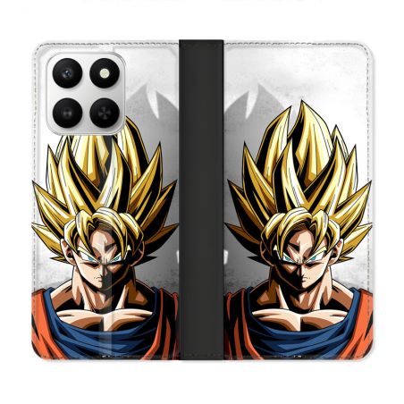 Housse cuir portefeuille Pour Honor 400 smart 5G Manga Dragon Ball Sangoku Portrait