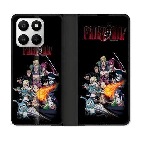 Housse cuir portefeuille Pour Honor 400 smart 5G Manga Fairy Tail Logo Team
