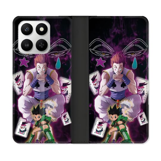 Housse cuir portefeuille Pour Honor 400 smart 5G Manga Hunter X Hunter Hisoka