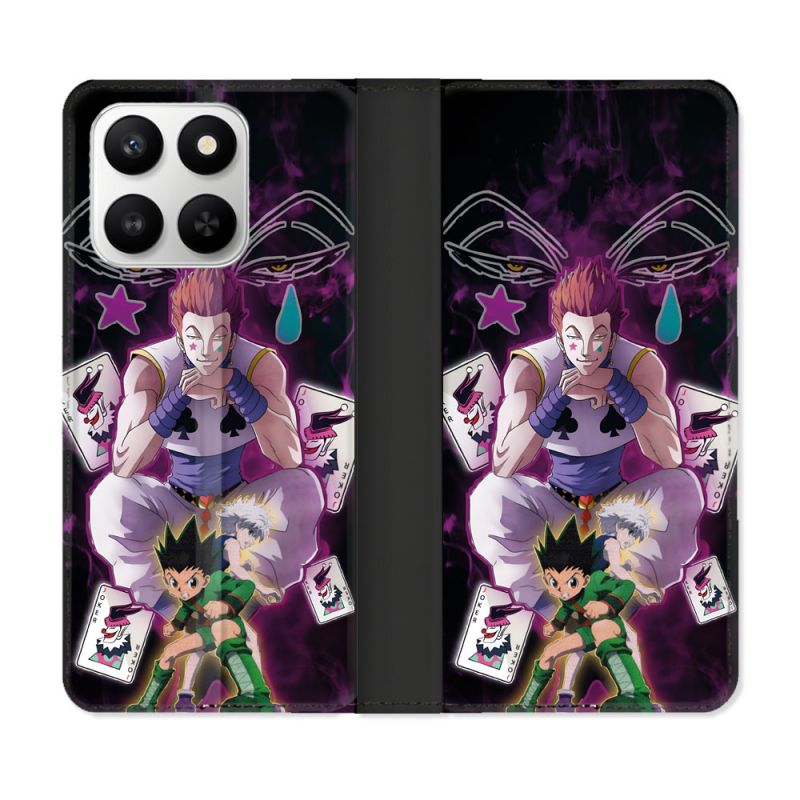 Housse cuir portefeuille Pour Honor 400 smart 5G Manga Hunter X Hunter Hisoka
