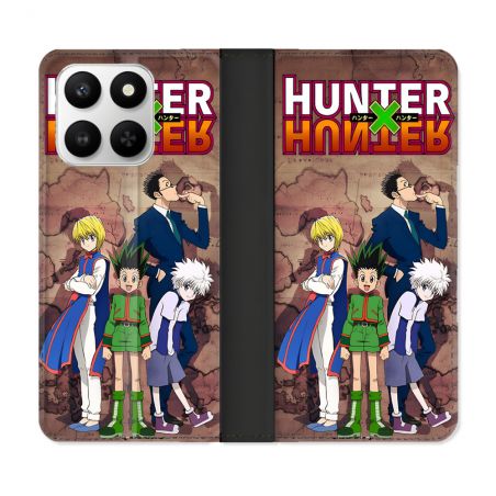 Housse cuir portefeuille Pour Honor 400 smart 5G Manga Hunter X Hunter Vintage