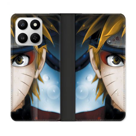 Housse cuir portefeuille Pour Honor 400 smart 5G Manga Naruto Blanc