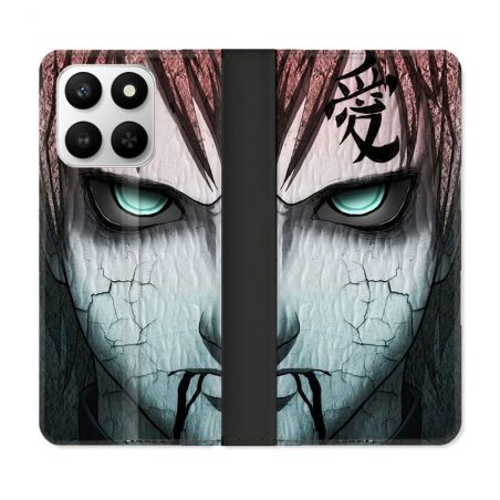 Housse cuir portefeuille Pour Honor 400 smart 5G Manga Naruto Gaara