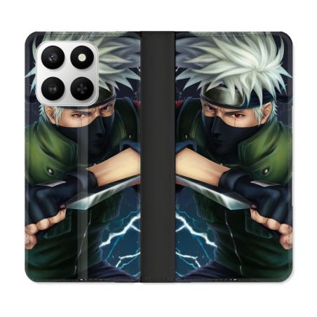 Housse cuir portefeuille Pour Honor 400 smart 5G Manga Naruto Kakashi