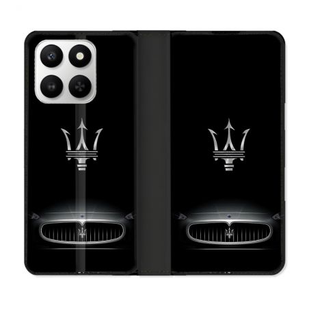 Housse cuir portefeuille Pour Honor 400 smart 5G Maserati