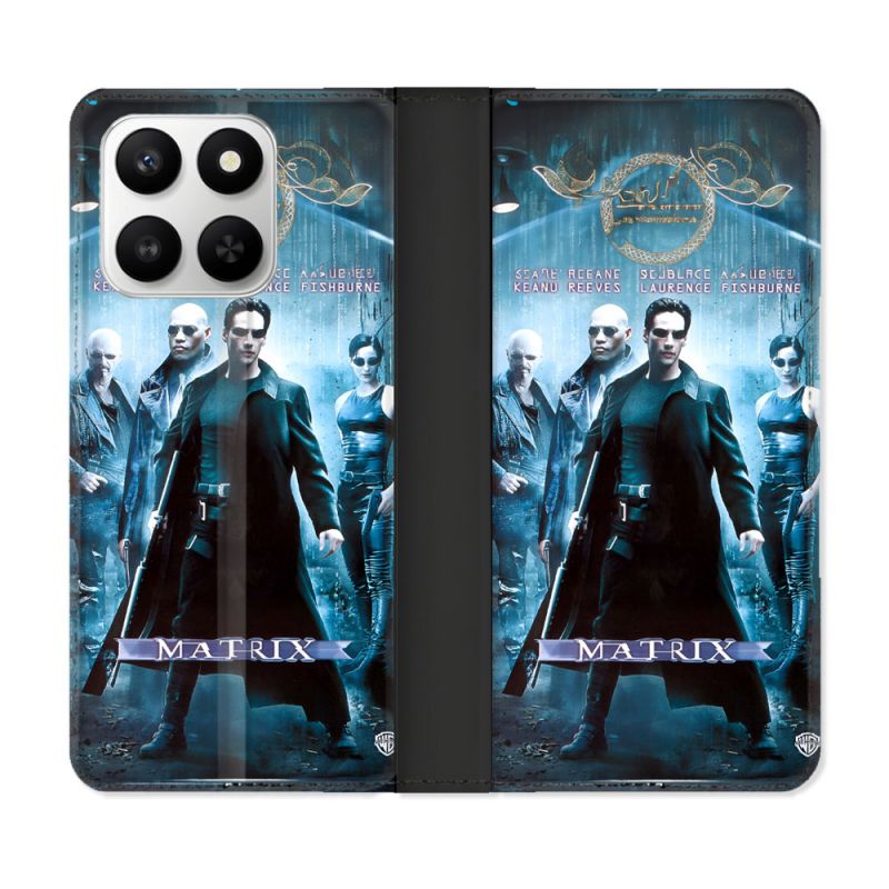 Housse cuir portefeuille Pour Honor 400 smart 5G Matrix Affiche