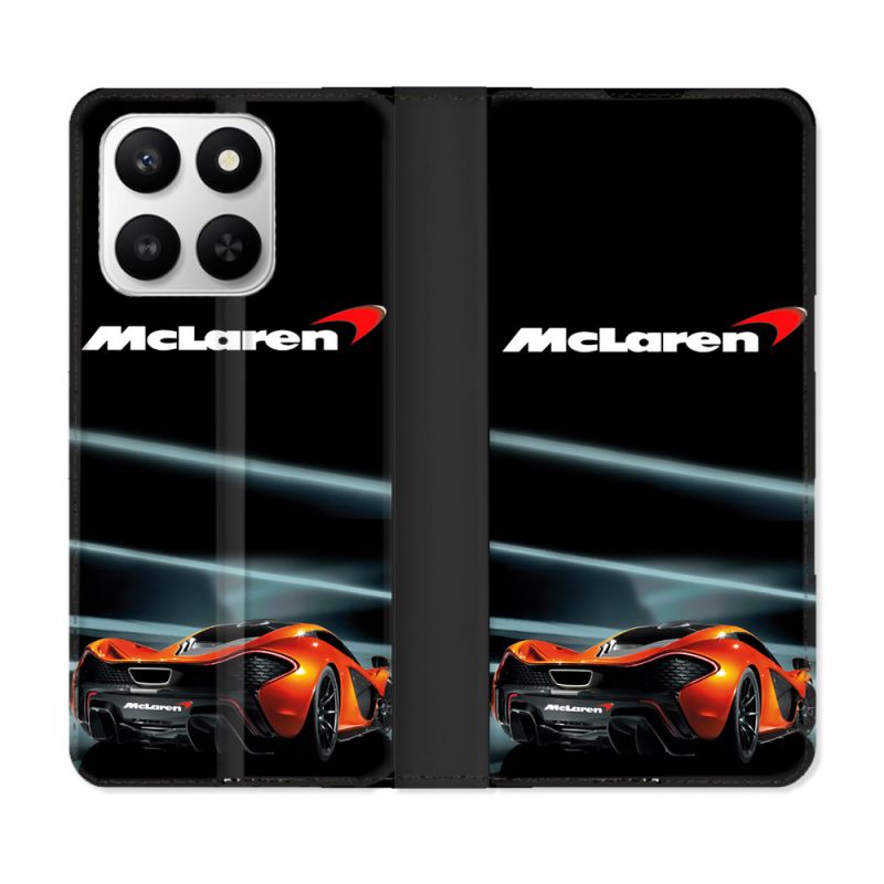 Housse cuir portefeuille Pour Honor 400 smart 5G Mc Laren