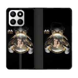Housse cuir portefeuille Pour Honor 400 smart 5G Musique Jul Affiche
