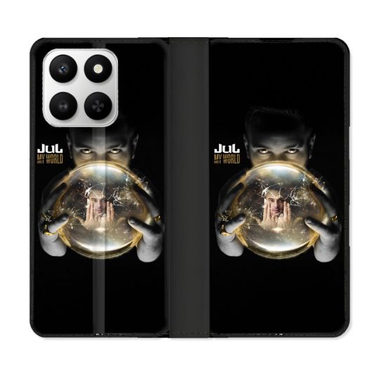 Housse cuir portefeuille Pour Honor 400 smart 5G Musique Jul Affiche