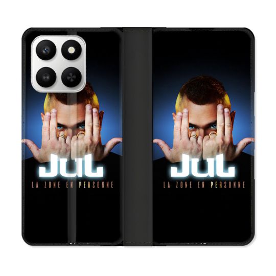 Housse cuir portefeuille Pour Honor 400 smart 5G Musique Jul Signe
