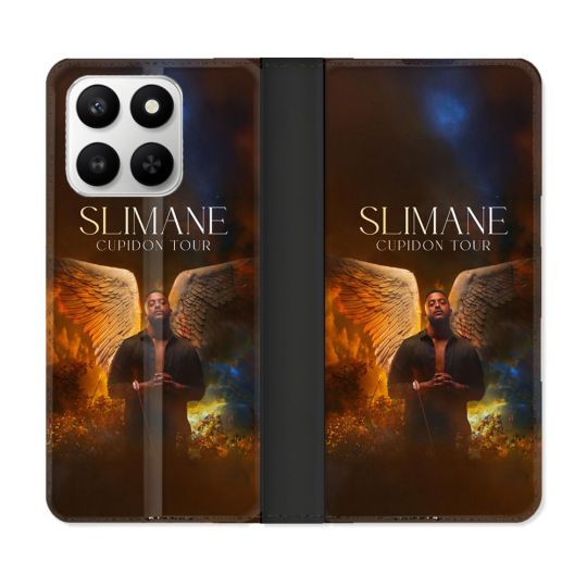 Housse cuir portefeuille Pour Honor 400 smart 5G Musique Slimane Ange